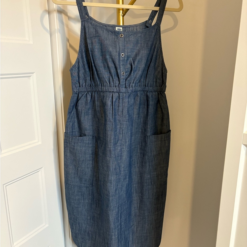 Stylish Blue Denim Dress